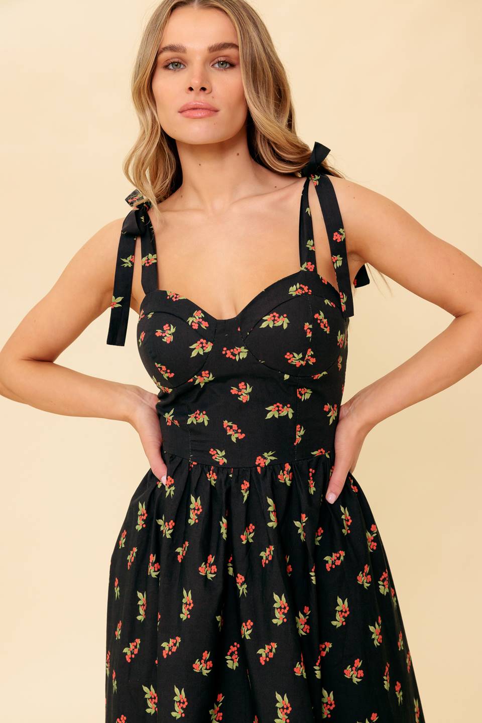 ENCHANTING MOMENTS WOVEN MDI DRESS Flying Tomato